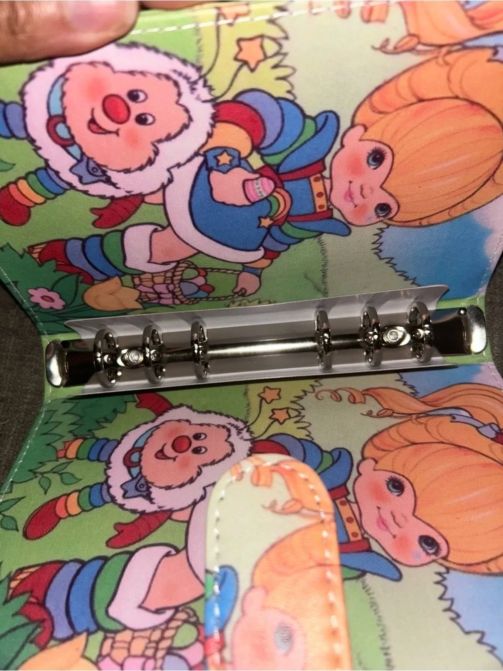 A6 Rainbow Brite Binder with Refill Paper